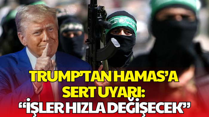 Trump’tan Hamas’a Sert Mesaj: 20 Rehineyi Hemen Bırakın